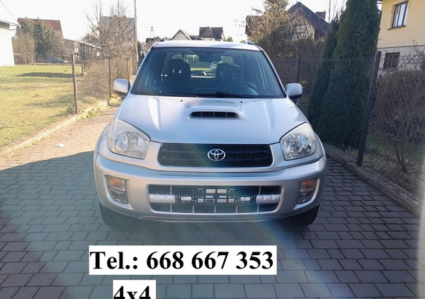 Toyota RAV4 cena 19999 przebieg: 224000, rok produkcji 2003 z Żukowo małe 277